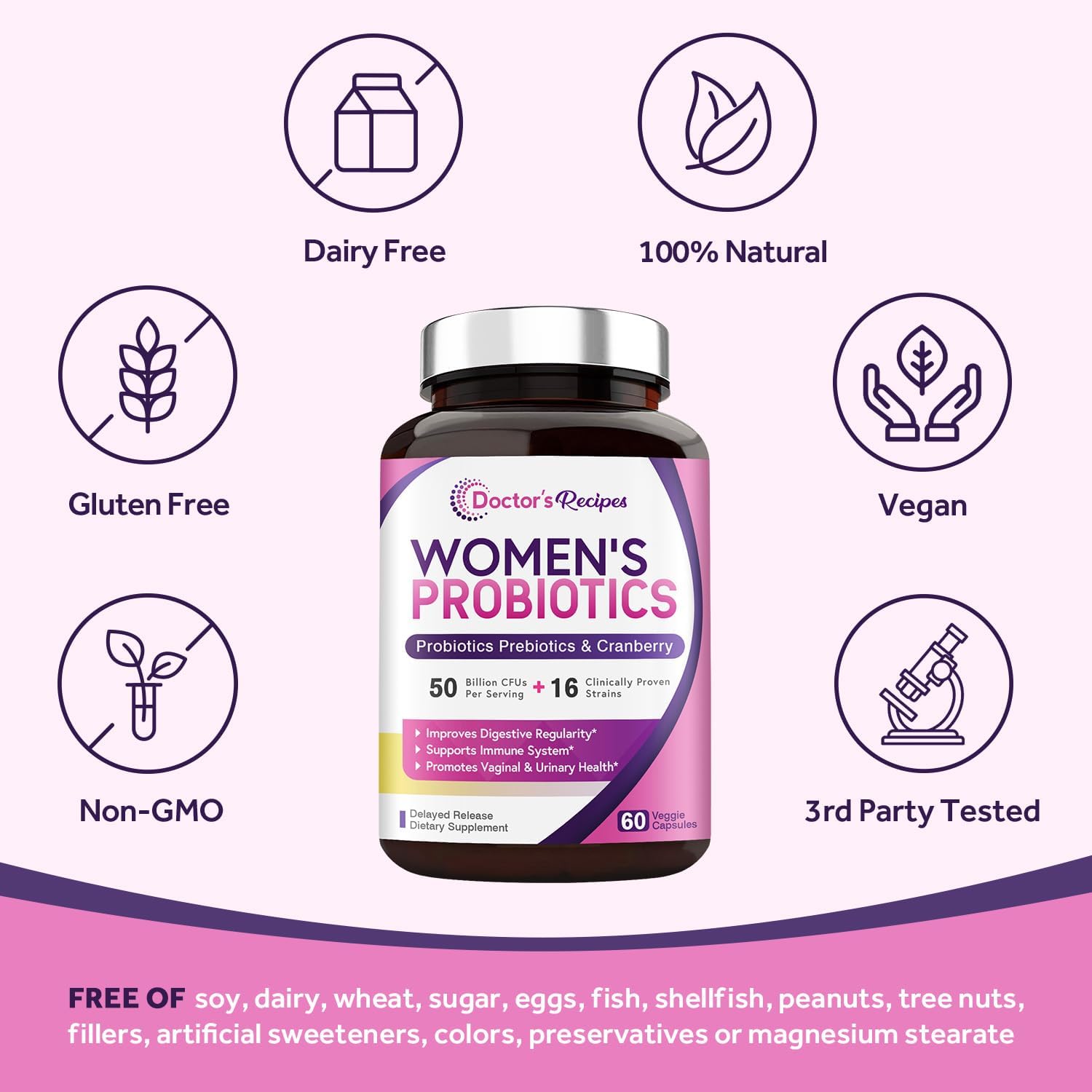 Doctor’s Recipes Women’s Probiotic Review